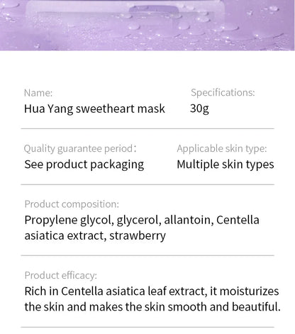 BIOAQUA Centella Collagen ansiktsmasker 20 st – återfuktande och uppfriskande sheet masks med hyaluronsyra